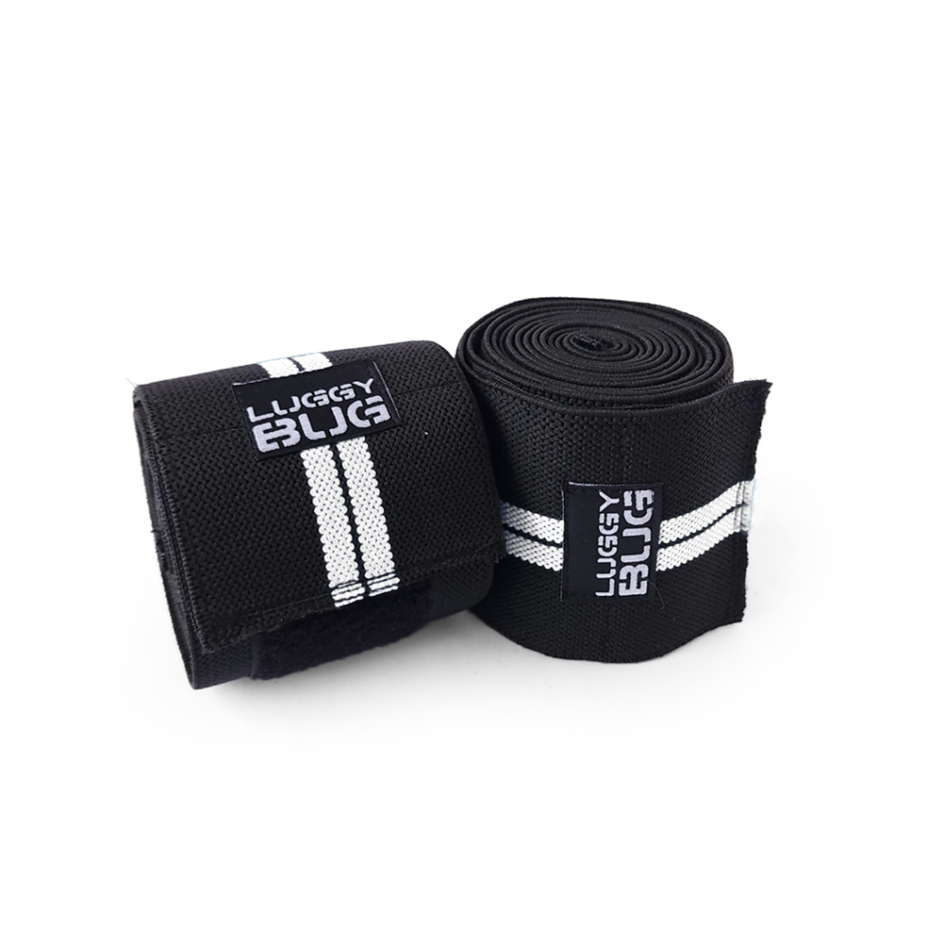 Knee Wraps - Faixa Joelho Agachamento Elástica