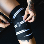 Knee Wraps - Faixa Joelho Agachamento Elástica