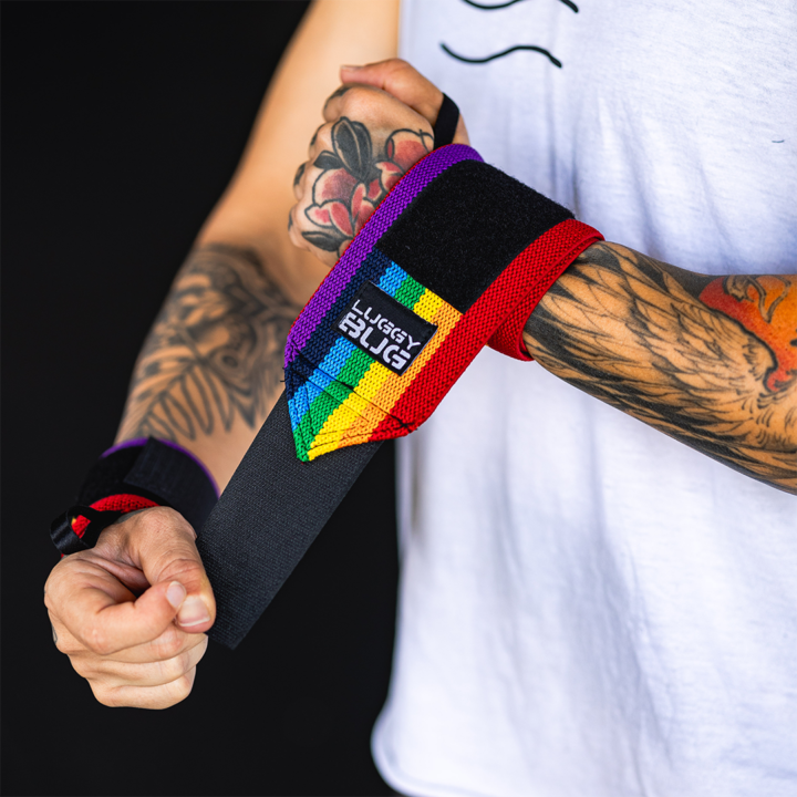 Wrist Wraps - Munhequeira LGBT Pride para Treino