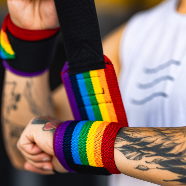 Wrist Wraps - Munhequeira LGBT Pride para Treino
