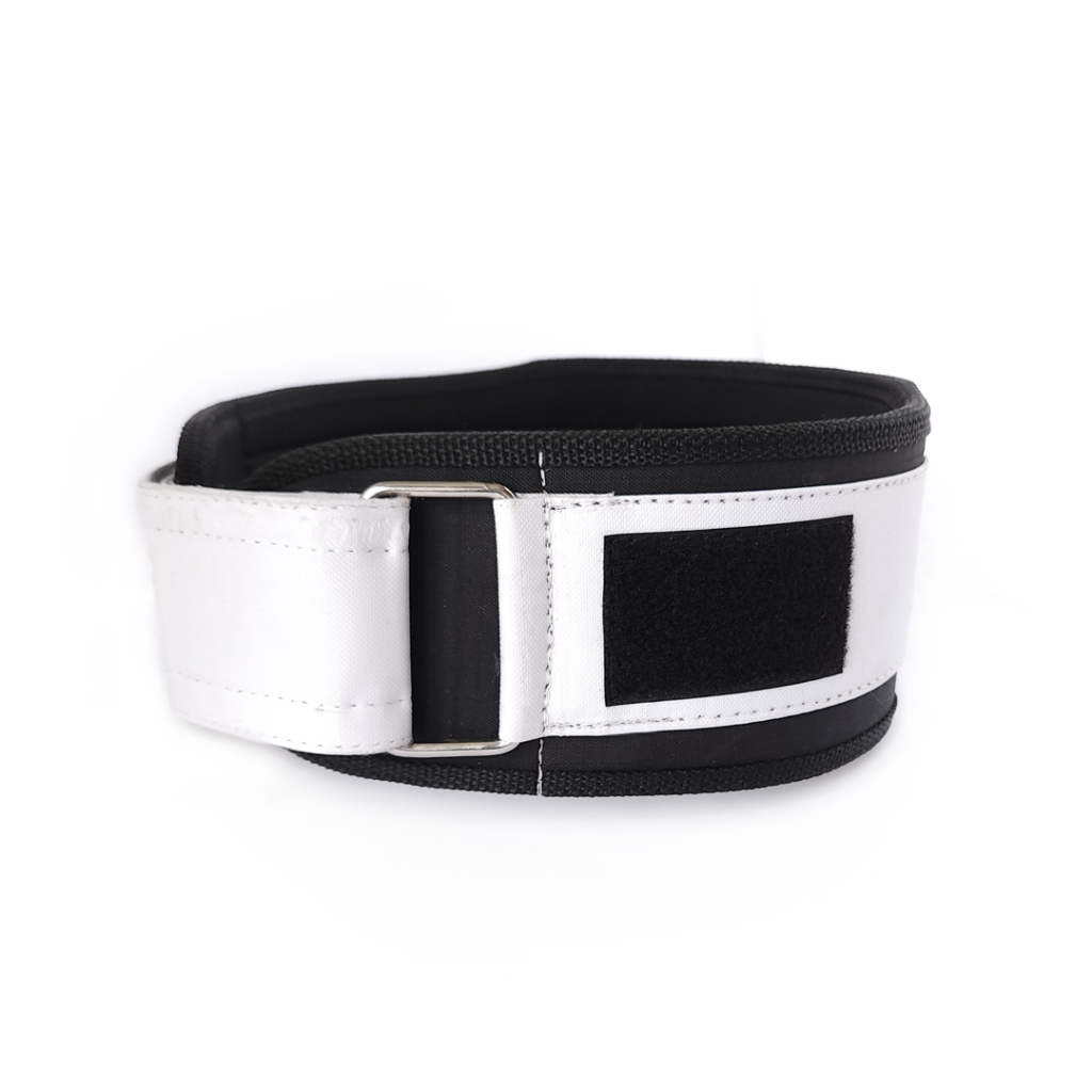 Cinto LPO – Cinturão de Treino Levantamento de Peso - Branco