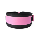 Cinto LPO – Cinturão de Treino Levantamento de Peso - Rosa