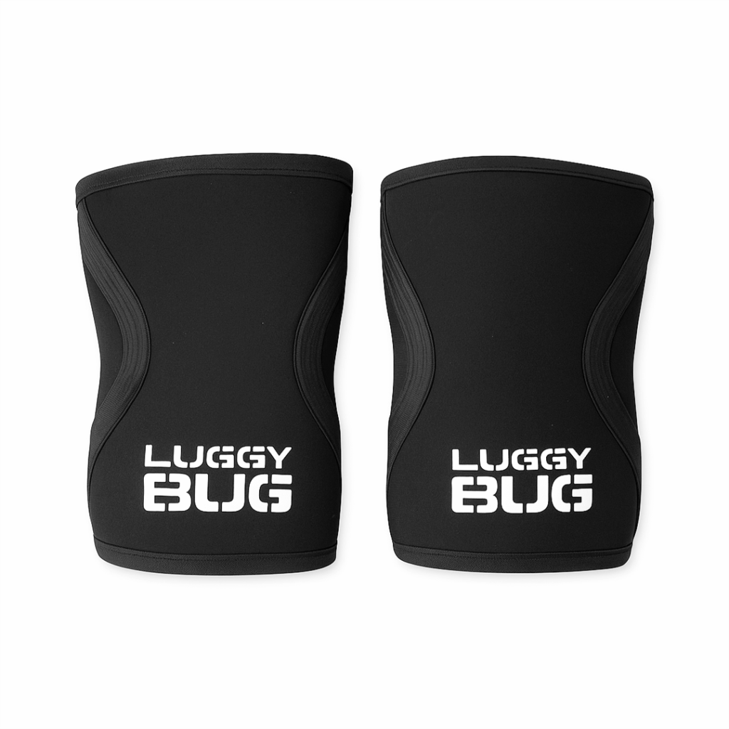 Knee Sleeves - Joelheira Neoprene 7mm Preto - LUGGY BUG