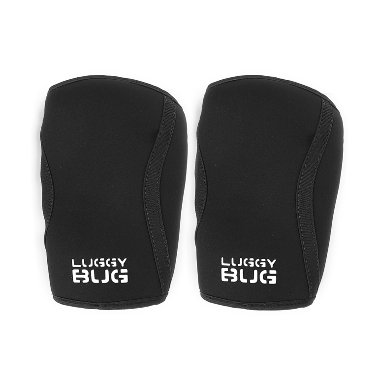 Knee Sleeves - Joelheira Neoprene 7mm Preta - LUGGY BUG
