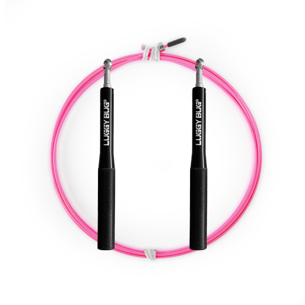 Speed Rope PRO - Corda de Pular Rosa - LUGGY BUG