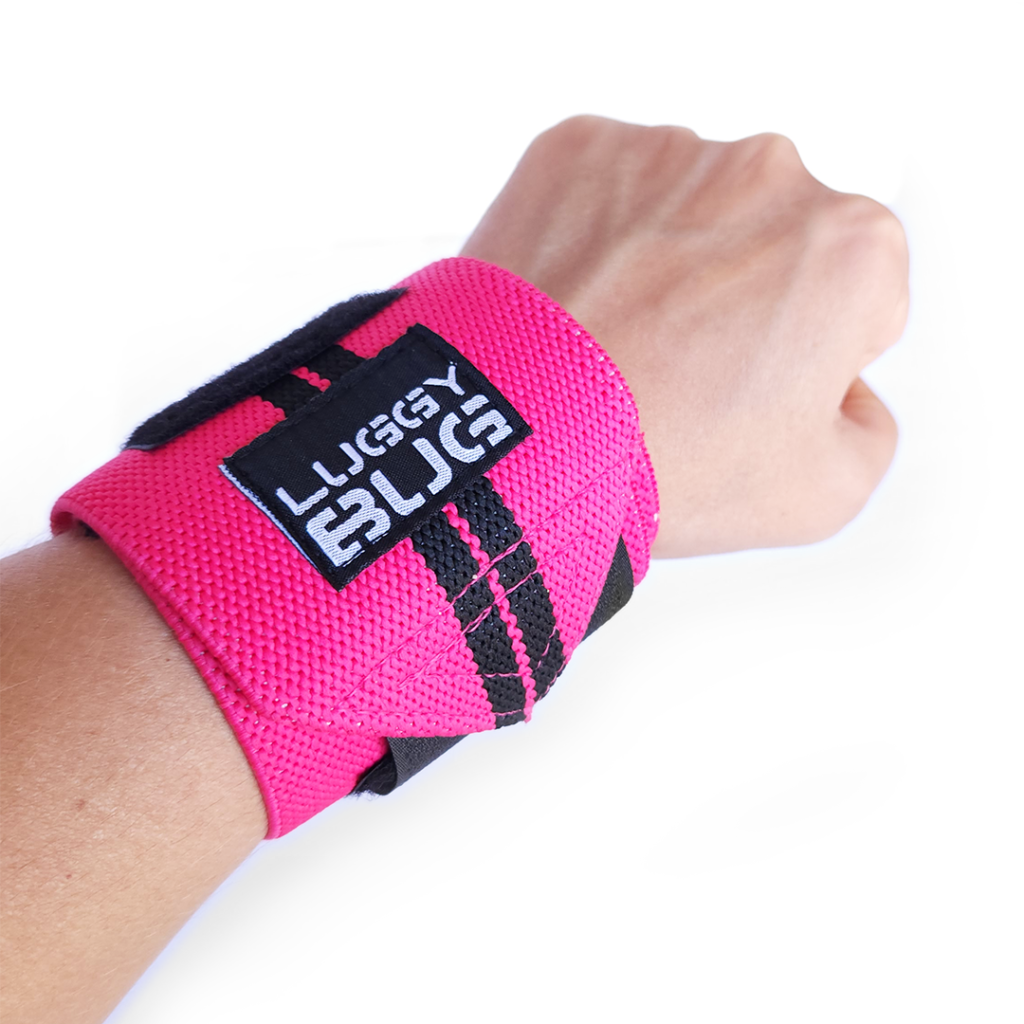 Wrist Wraps - Munhequeira Rosa para Treino