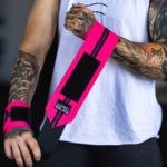 Wrist Wraps - Munhequeira Rosa para Treino