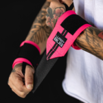 Wrist Wraps - Munhequeira Rosa para Treino