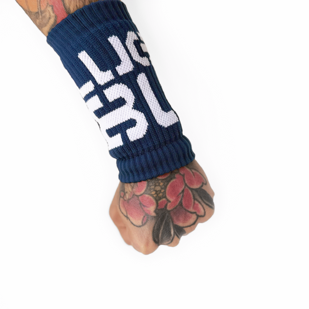 Wrist Bands - Munhequeira Seca Suor - Azul Marinho