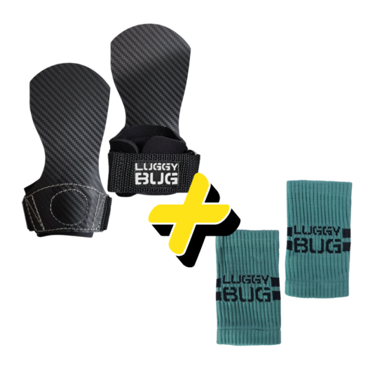 Kit Carbon Grip + Munhequeira Seca Suor - Luggy Bug