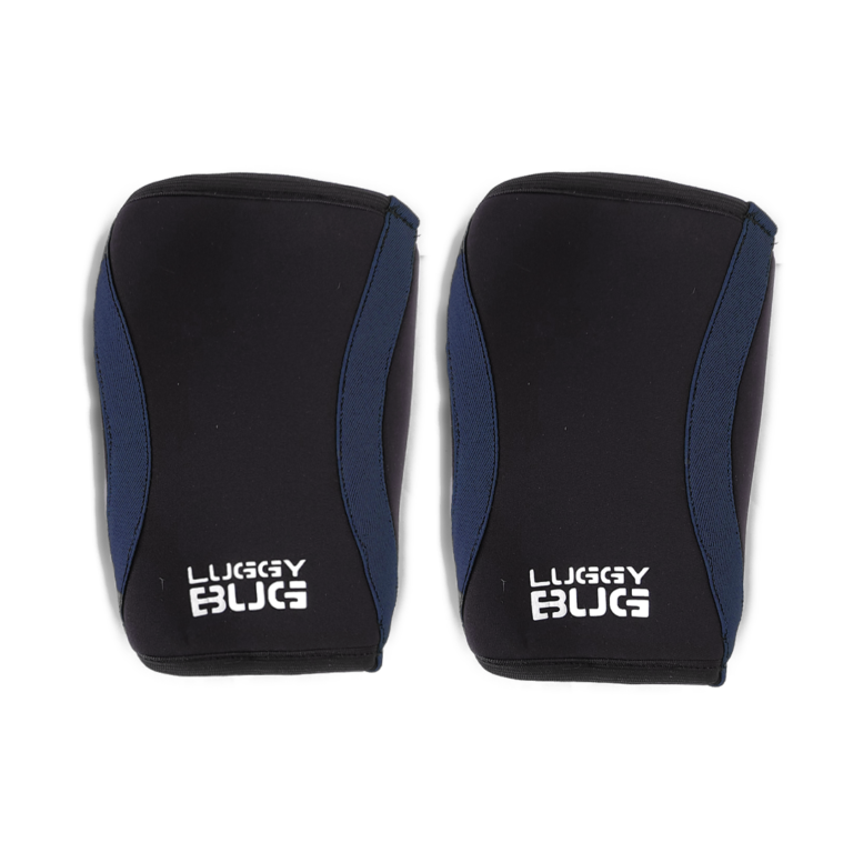Knee Sleeves - Joelheira Neoprene 7mm Azul Marinho - LUGGY BUG