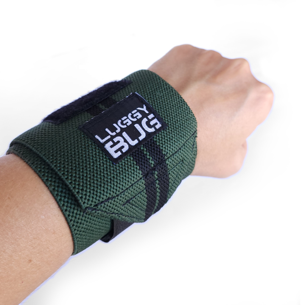 Wrist Wraps - Munhequeira para Treino - Verde Militar