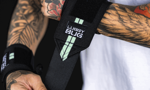 Wrist Wraps - Munhequeira para Treino - Preto e Verde