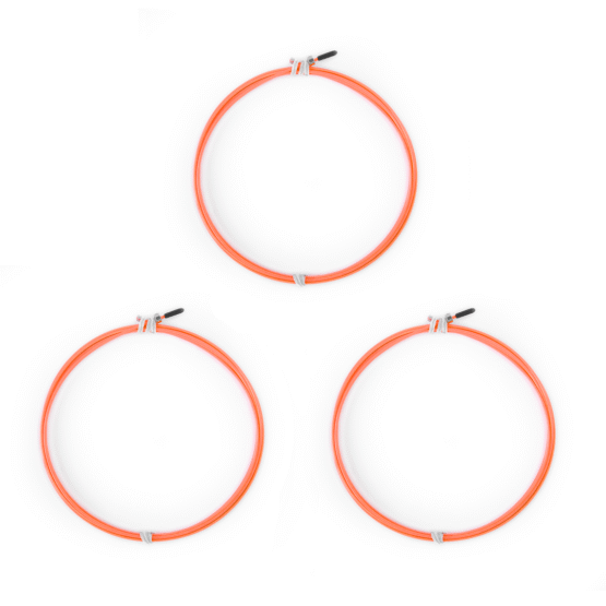 3-Pack Cabo PRO para Speed Rope Laranja - Luggy Bug