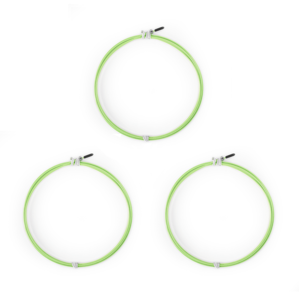3-Pack Cabo PRO para Speed Rope Verde - Luggy Bug