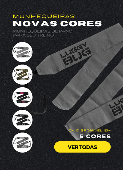 Novas Munhequeiras de Pano - Luggy Bug