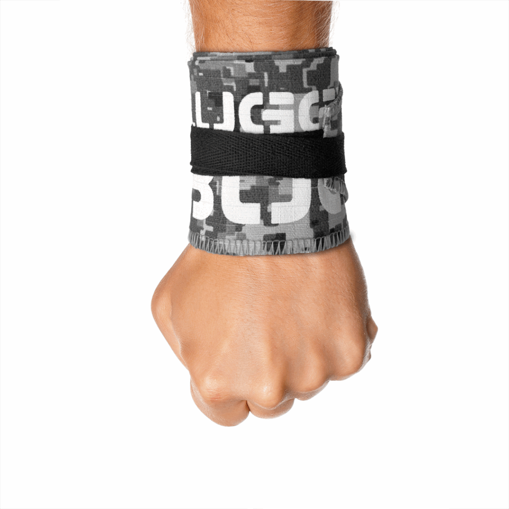 Munhequeira de Pano Luggy Bug - Camuflado Cinza