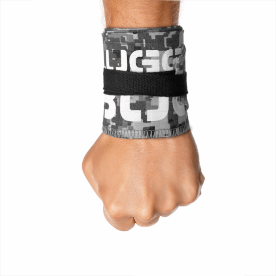 Munhequeira de Pano Luggy Bug - Camuflado Cinza