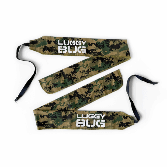 Munhequeira de Pano Luggy Bug - Camuflado Verde