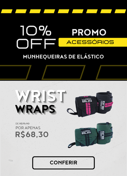 Promoção Munhequeiras - Luggy Bug
