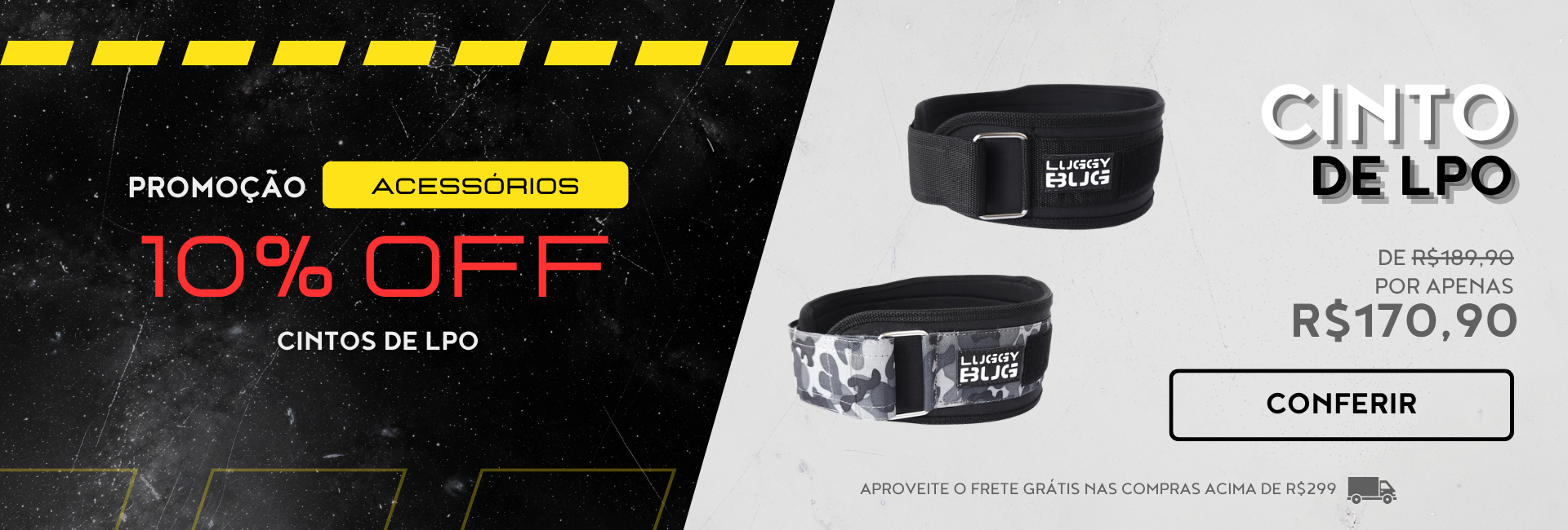 LUGGY BUG - Promoção Cintos de LPO